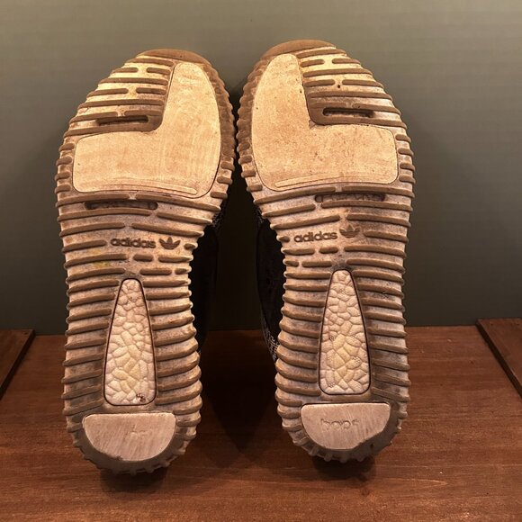 Adidas Womens Black Gray Low-Top Athletic Trainer Sneaker Size 7 - Picture 5 of 6